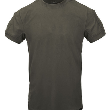 Футболка тактична Helikon-Tex Термоактивна 2XL Олива TACTICAL T-SHIRT - TOPCOOL OLIVE GREEN (TS-TTS-TC-02-B07-XXL)