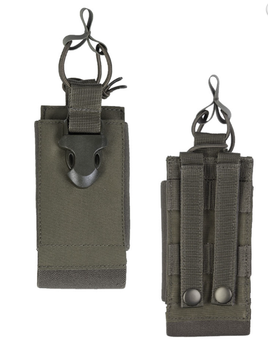 Підсумок для рації Mil-Tec Molle Radio Pouch Olive (13493701)