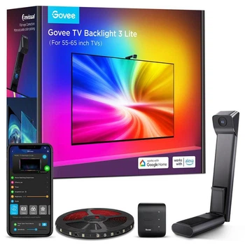Набір адаптивного підсвічування Govee H6099 Backlight 3 Lite 75-85", RGBIC, WI-FI/Bluetoo (H60993D2) Govee H6099 Backlig