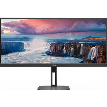 Монитор AOC U34V5C/BK 34" WQHD VA 100Гц 1мс HDMI DP USB-C USB-hub HAS колонки Black (U34V5C/BK)