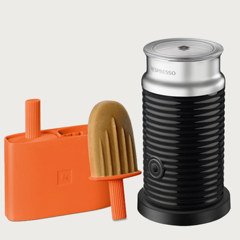 Капучинатор Nespresso Aeroccino 3 Black черный и форма для мороженого