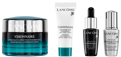 Zestaw do pielęgnacji twarzy Lancome Visionnaire Krem do twarzy 50 ml + Serum korygujące 10 ml + Serum do twarzy 7 ml + Serum pod oczy 5 ml (3614272376656)