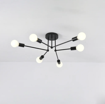 Люстра Esllse BELFAST 6хЕ27 R 740х190 BLACK 220-IP20