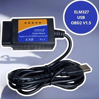 сканер діагностики авто ELM327 USB OBD2 V1.5