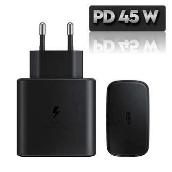 Мережевий зарядний пристрій 45W PD Adapter EP-TA800 Black