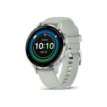 Смарт-годинник Garmin Venu 3S, Sage Gray + Passivated, GPS