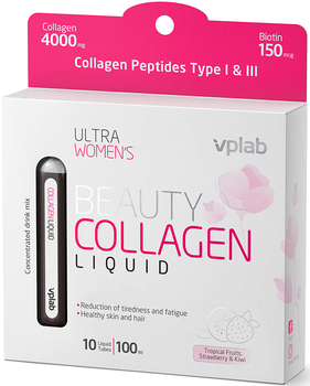 Suplement diety VPLab Collagen Ultra Women's Liquid 10x10 ml (5060255359891)