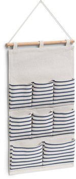 Настенный органайзер Zeller Stripes с карманами 35 x 60 см (4003368142852)