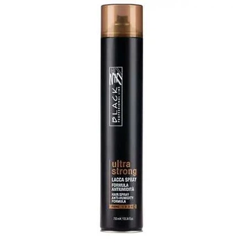 Лак ультра сильної фіксації Black professional line Ultra Strong 750мл (8008423991556)