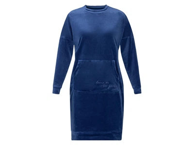 Платье велюровое для женщины Esmara LIDL 498672 L Синий
