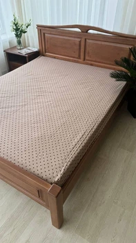 Простирадло на резинці бязь 160x200+25 см Коричневий (Д-mur-rezinka-001-02)
