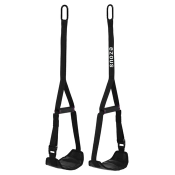 Петли подвесные (петли Береша) AB STRAPS HANDLE EZOUS (PVC, PL, l-80см, вес 900гр, черный) (M-01)