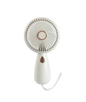 Вентилятор ручний Mini Fan ZB103 акумуляторний Білий