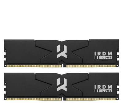 Оперативная память GOODRAM 64GB (2x32GB) 6400MHz CL32 IRDM BLACK V SILVER (IR-6400D564L32/64GDC) EU