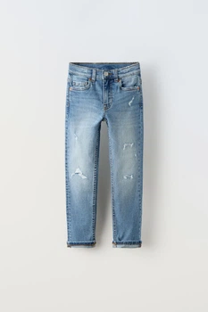 Джинсы для мальчика Zara 164 размер голубые 4110681427
