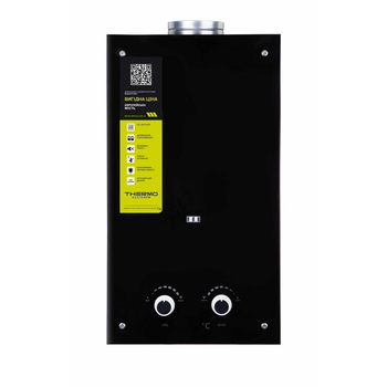 Колонка газова Thermo Alliance JSD20-10GD 10 л димохідна чорна (JSD2010GDBLACKGLASS)