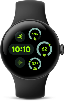Смарт-часы Google Pixel Watch 3 WLAN 41 мм Matte Black / Obsidian (EU - Version)