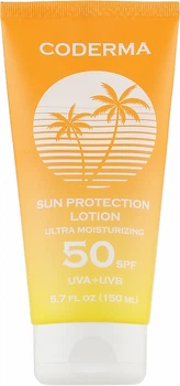 Coderma Sun Protection Lotion Ultra Moisturizing SPF 50 Ультраувлажняющий солнцезащитный лосьон для тела 150ml (962720-49490)