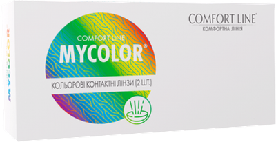 Контактні лінзи м'які Comfort Line Mycolor гідрогелеві True Sapphire Тон №3 (8800245463477)