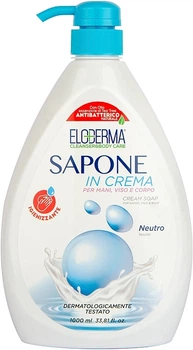 Антибактериальное жидкое крем-мыло "Нежность" - Eloderma 1000ml (1326861-3977421)