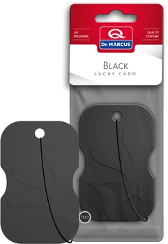 Ароматизатор Dr.Marcus Lucky Card Черный (km-74688)