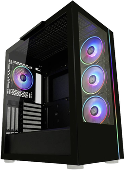 Корпус LC-Power Gaming 808B Skylla_X ATX Miditower Black (LC-808B-ON)