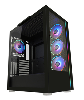 Obudowa LC-Power Gaming 808B Skylla_X ATX Miditower Black (LC-808B-ON)