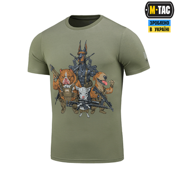 Футболка M-Tac Rex team Light Olive 2XL