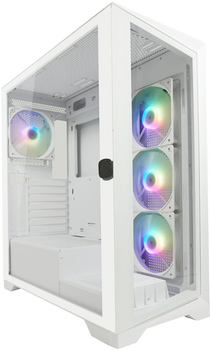 Корпус LC-Power Gaming 806W Crosswind_X ATX Miditower RGB White (LC-806W-ON)