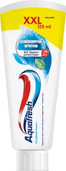 Зубна паста Aquafresh освіжаючо-м'ятна в тюбику 125 мл (5000469151010)