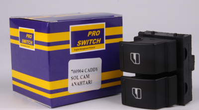 Кнопка склопідйомника підвійна ліва (водійська) VW Caddy III 04-700904 PROSWITCH