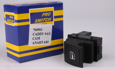 Кнопка склопідйомника права (пасажирська) VW Caddy III 04-700903 PROSWITCH