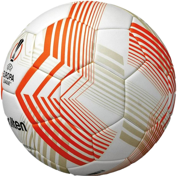 Футбольний м'яч Molten Fifa Official UEFA Europa League Acentec F5U5000-23 розмір №5 Біло-помаранчевий (4570031002558)