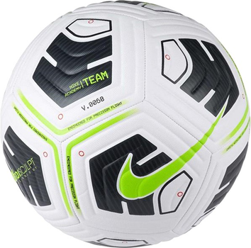 Piłka nożna Nike Team Academy CU8047 100 rozmiar №5 Biało-czarno-zielona (0194500856776)