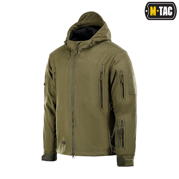 Тактическая куртка M-Tac флисовая Windblock Division Gen.II Army Olive олива XS