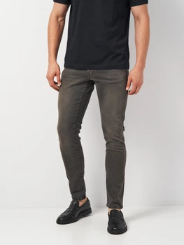 Джинси Skinny чоловічі GANT Extra Slim Active Rec Blk Jeans 1000280-951 32-34 Чорні (7325707290206)