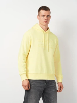 Худі чоловіче GANT Reg Tonal Shield Hoodie 2037020-778 M Жовте (7325707672897)