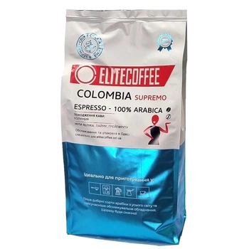 Кава ELITECOFFEE Colombia в зернах 1 кг