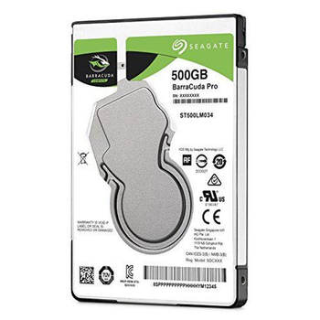 Накопитель HDD 2.5" SATA 500GB Seagate BarraCuda Pro 7200rpm 128MB (ST500LM034)