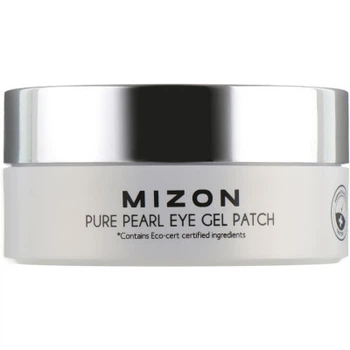 Патчи под глаза Mizon Pure Pearl Eye Gel Patch Гидрогелевые С экстрактом белого жемчуга 60 шт. (8809579273158)