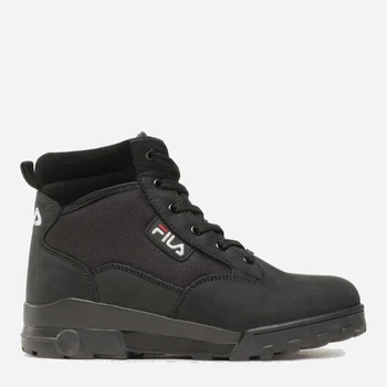 Жіночі демісезонні черевики високі Fila FFW0217-80010 40 (9US) 25 см Чорні (8719477731288)