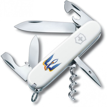 Ніж Victorinox Spartan Ukraine 91 мм Тризуб Ластівка (1.3603.7_T1230u)