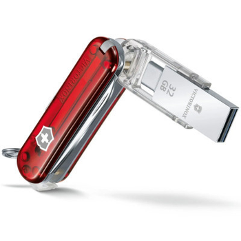 Ніж Victorinox Midnite ManagerWork 58 мм LED/USB 3.0/3.1 32 Gb (4.6336.TG32)