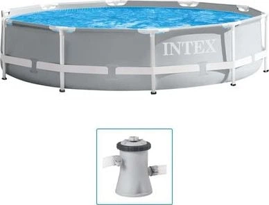 Басейн каркасний 3в1 INTEX 26702GN, 305 x 76 см для розваг