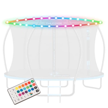 LED-лента THUNDER 6FT для батута, 8 м, 3 батарейки AA, водонепроницаемая, пульт(ISL_813F73B6A1D1)