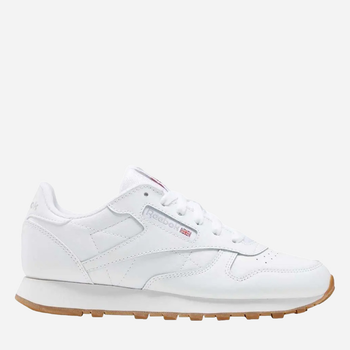 Buty sportowe damskie do kostki Reebok Classic Leather 100010472 36.5 Białe (4065422063718)