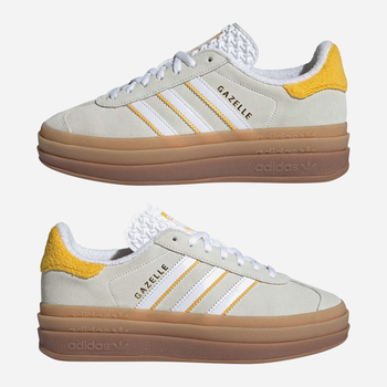 Жіночі кеди низькі adidas Gazelle Bold W IH9929 41.5 Бежеві (4067889711515)