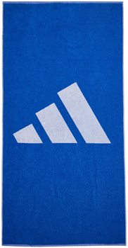 Рушник Adidas 70 x 140 см Синьо-білий (4067887832342)