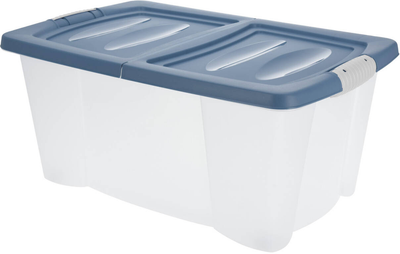 Pojemnik Storage solutions na kółkach niebieski 45 l (5902973430035)