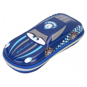 Пенал Cool For School Объемный 3D 1 отделение Голубой (QT-5645-Blue)